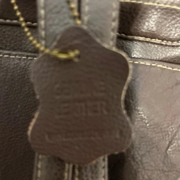 Genuine leather backpack purse - Picture 2 of 4